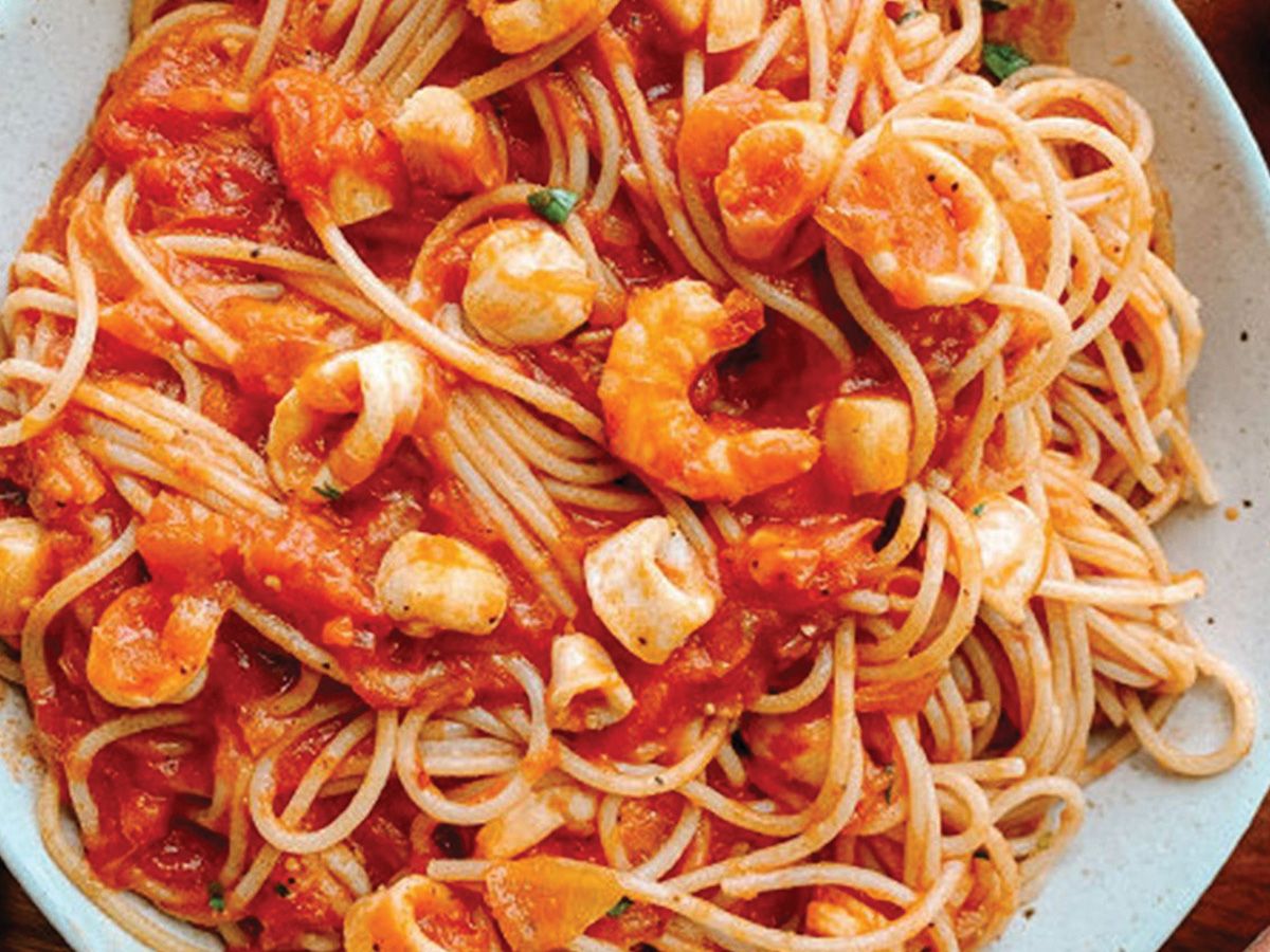 Spaghetti Seafood