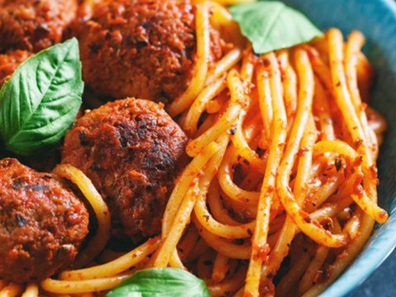 Spaghetti Meat Balls Pasta