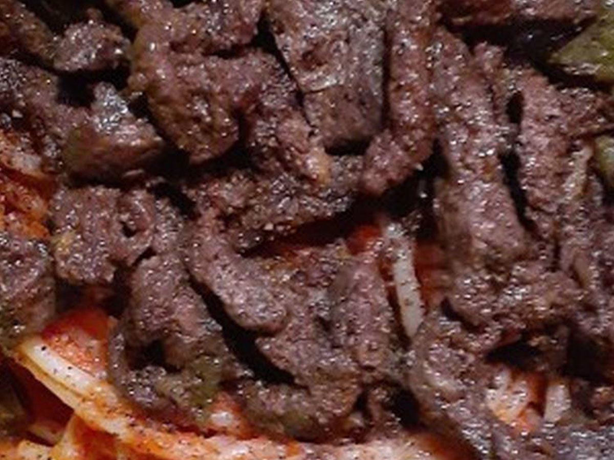 spaghetti with liver