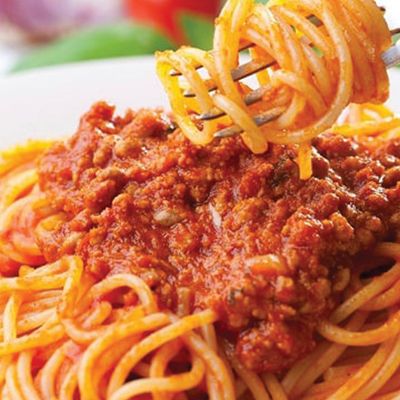 Spaghetti with Minced Meat