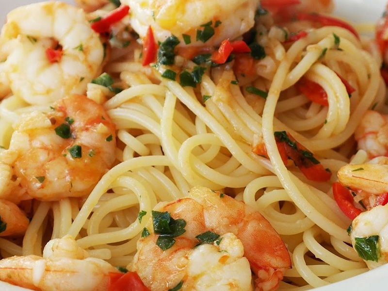 Shrimp Spaghetti
