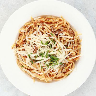 Spaghetti Meat Fajita