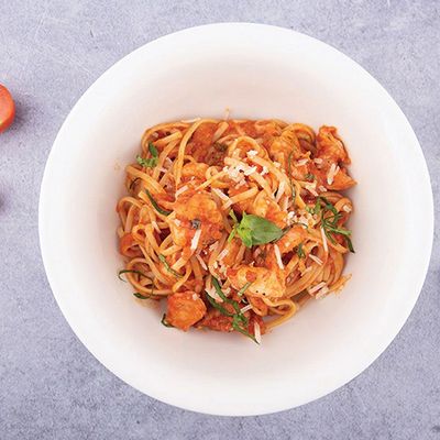 Spaghetti Pasta With Chicken