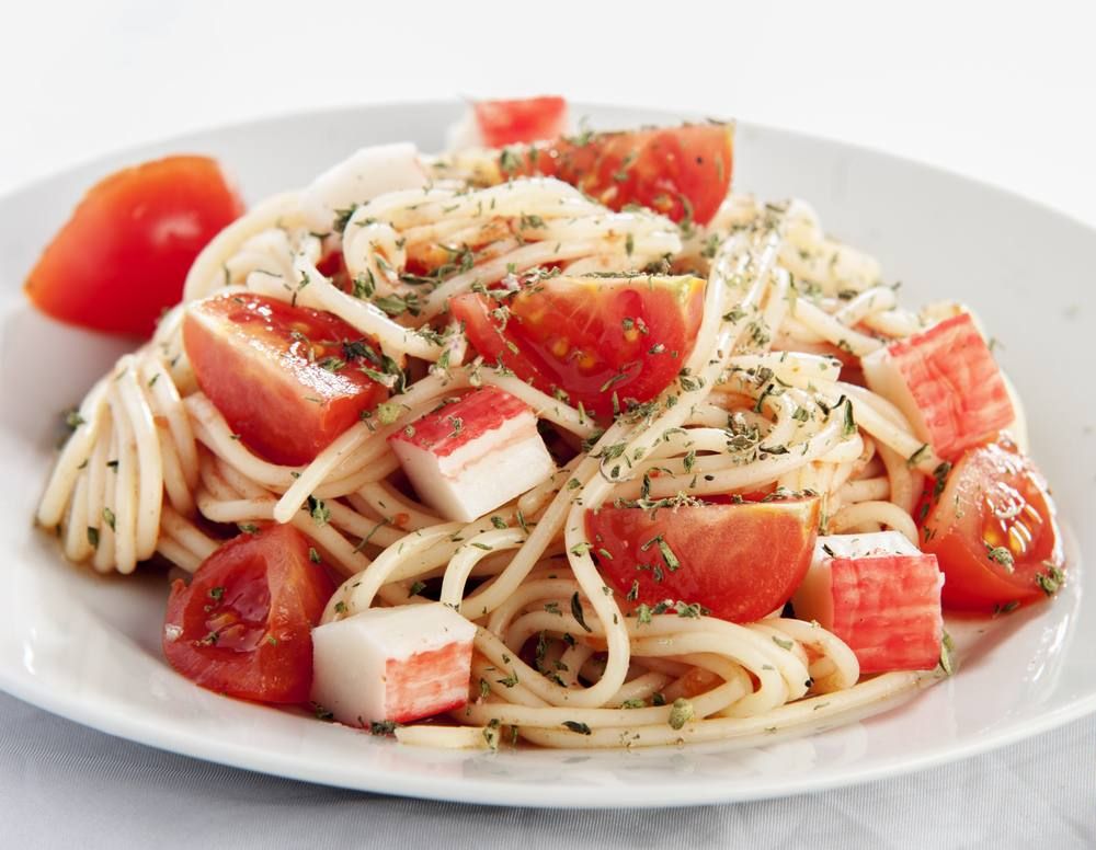 Crab Spaghetti