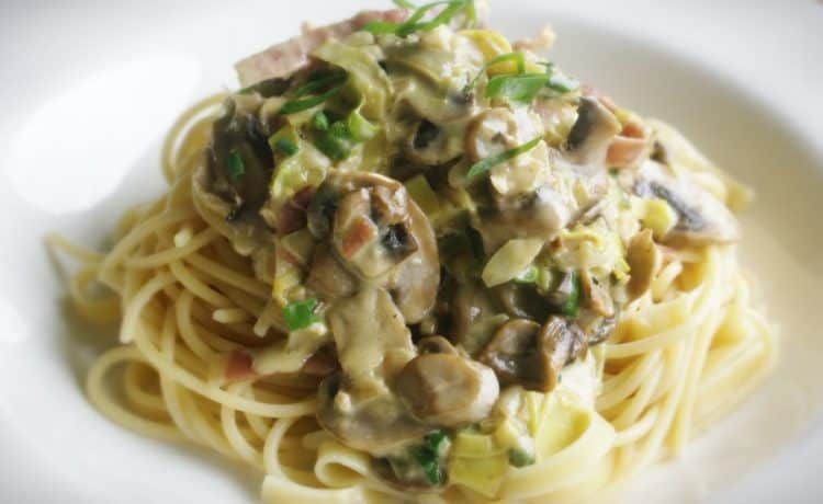Mushroom Pasta