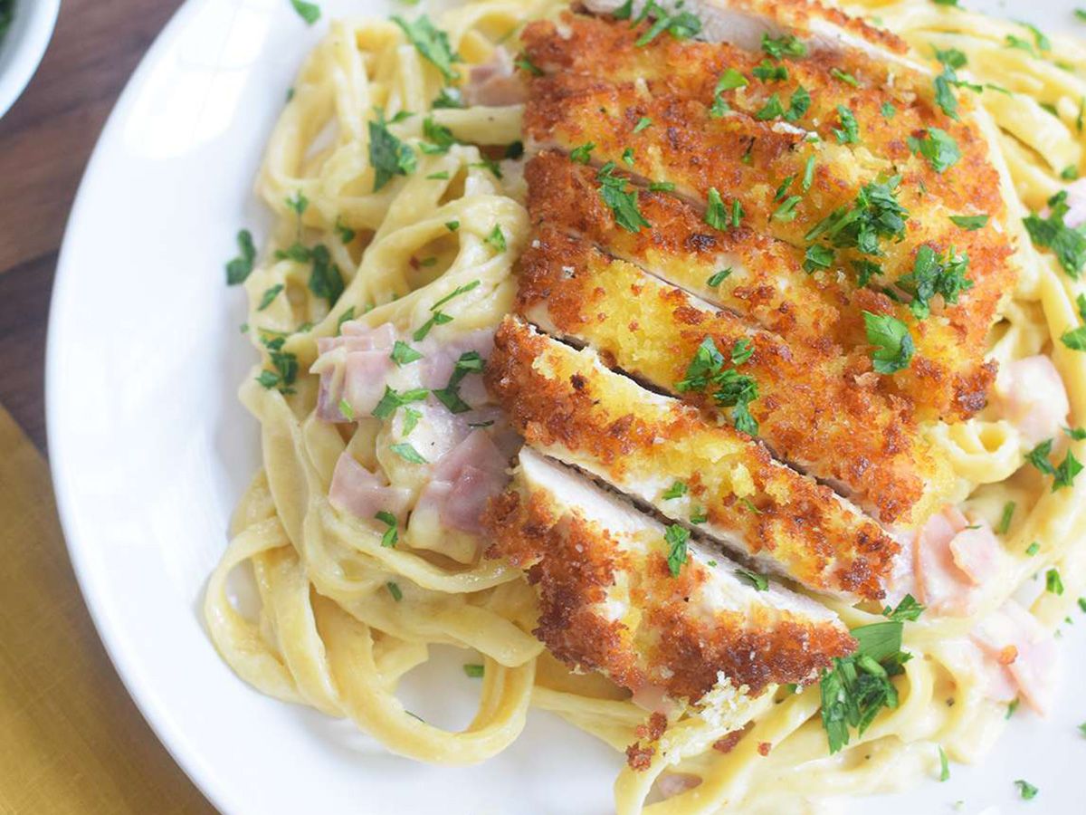 spaghetti cordon bleu