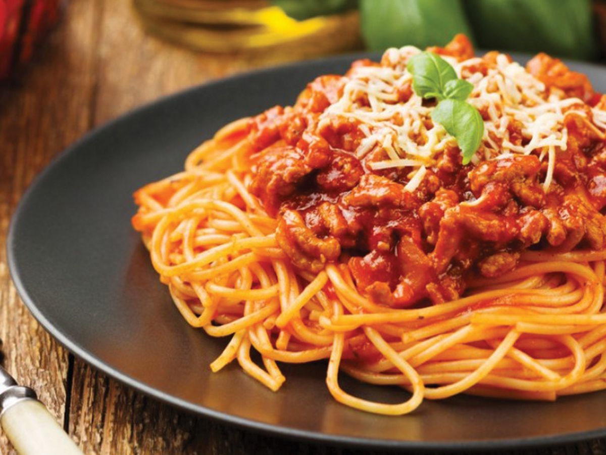 Spaghetti Bolognese pasta