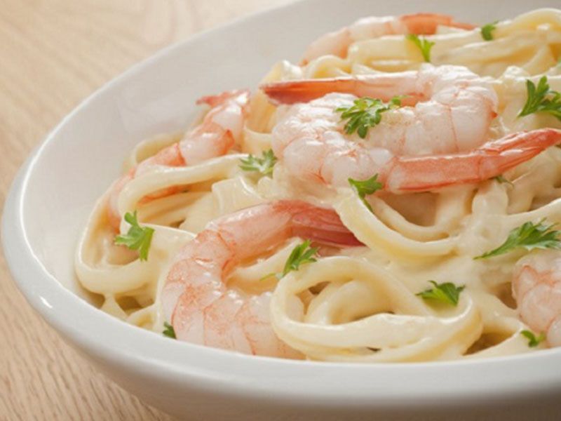 Spaghetti With Seafood