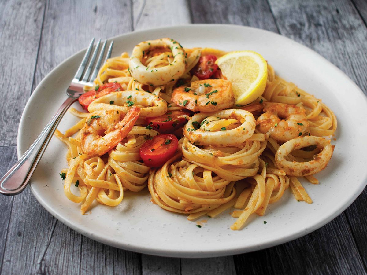 Spaghetti Seafood Pasta
