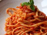 Spaghetti With Tomato Sauce Pasta