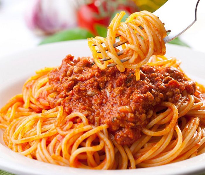 Meat spaghetti