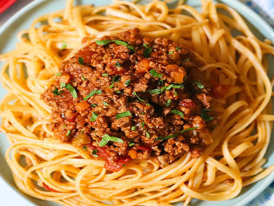mix meat Spaghetti