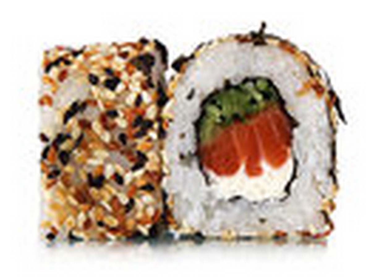 Ura maki spicy tuna roll