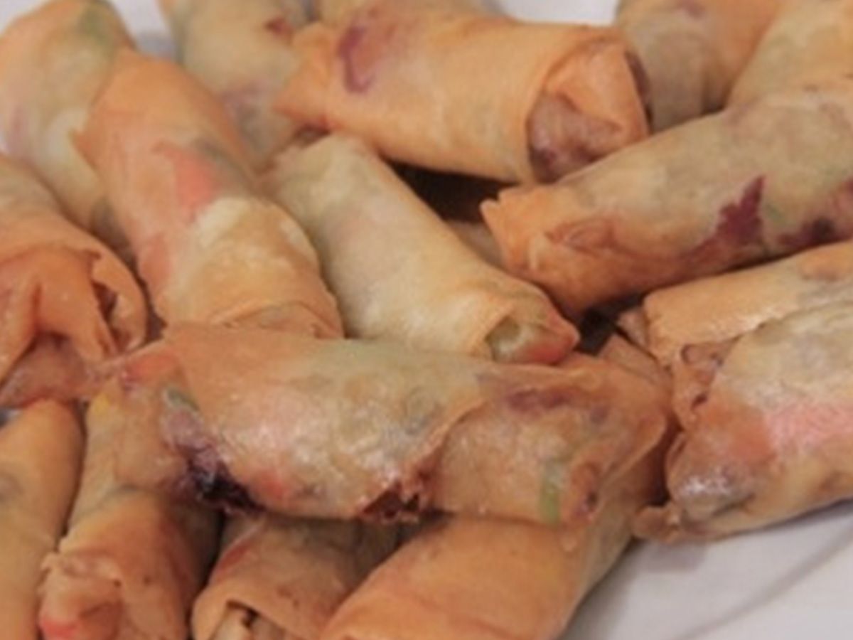Pastrami Spring Roll