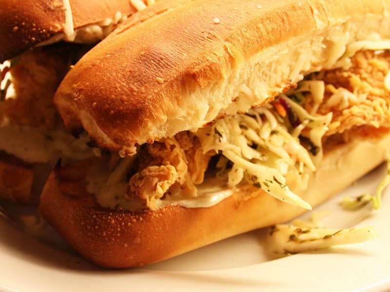 French Strips Sandwich