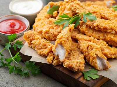 Single Strips Meal - 5 Pieces