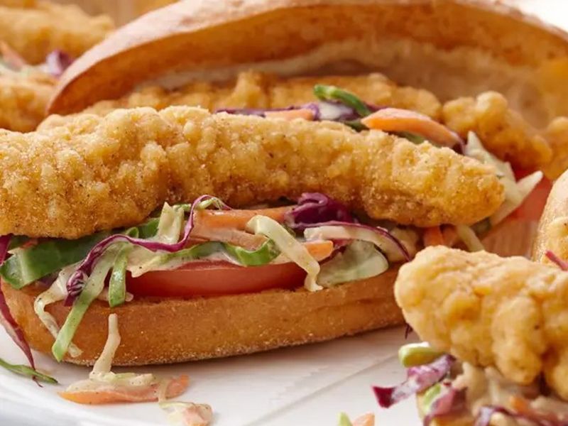 Chicken Strips Sandwich