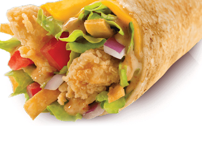 Strips Wrap Sandwich