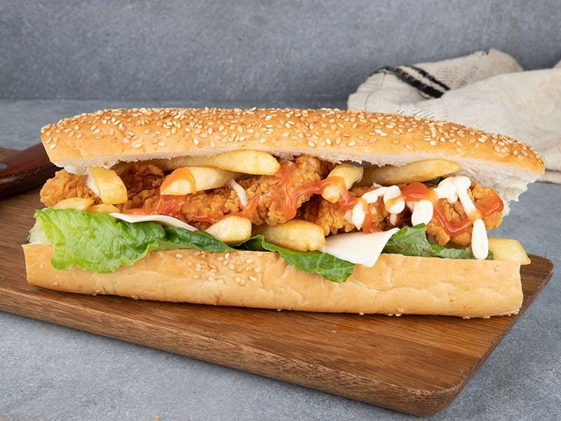 Chicken Strips Sandwich