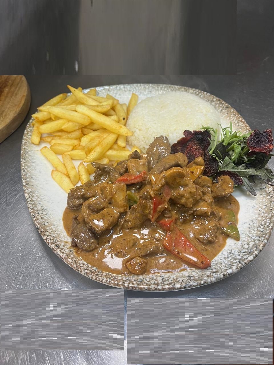 TRUFFLE BEEF STROGANOFF