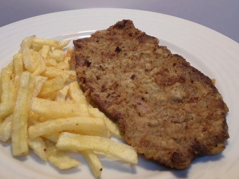 Escalope Pane Platter