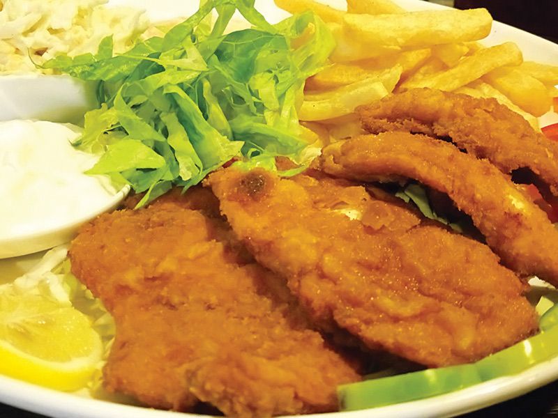 Escalope Chicken Platter