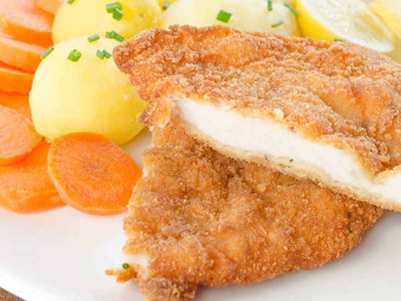 Frozen Escalope Fillet Meal