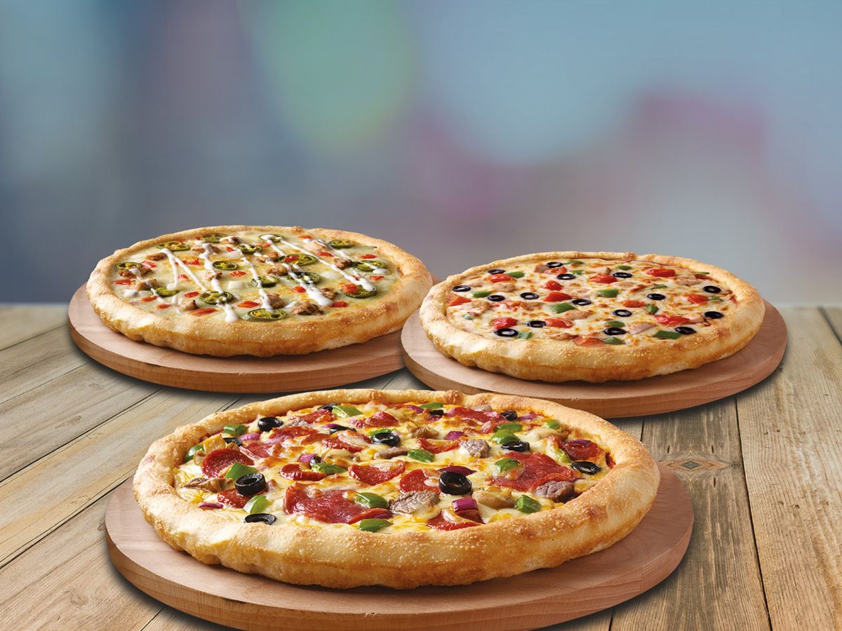 Three Medium And Save More. Choose From Margarita And Vegetables.