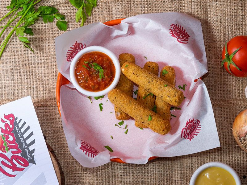 Fried Mozzarella Sticks