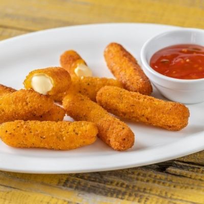 طبق بطاطس بأصابع الموزاريلا