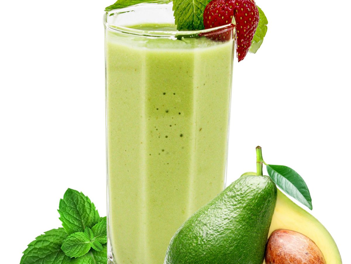 Avocado milk and honey Juice