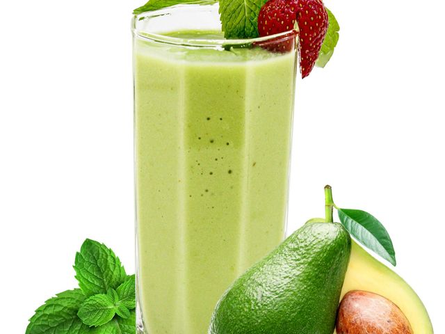 Avocado milk and honey Juice