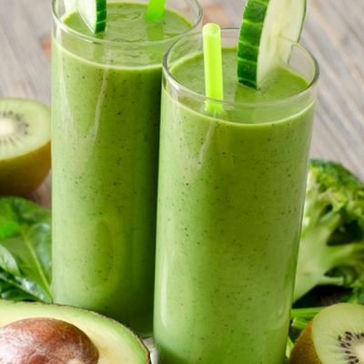Avocado Kiwi Milk
