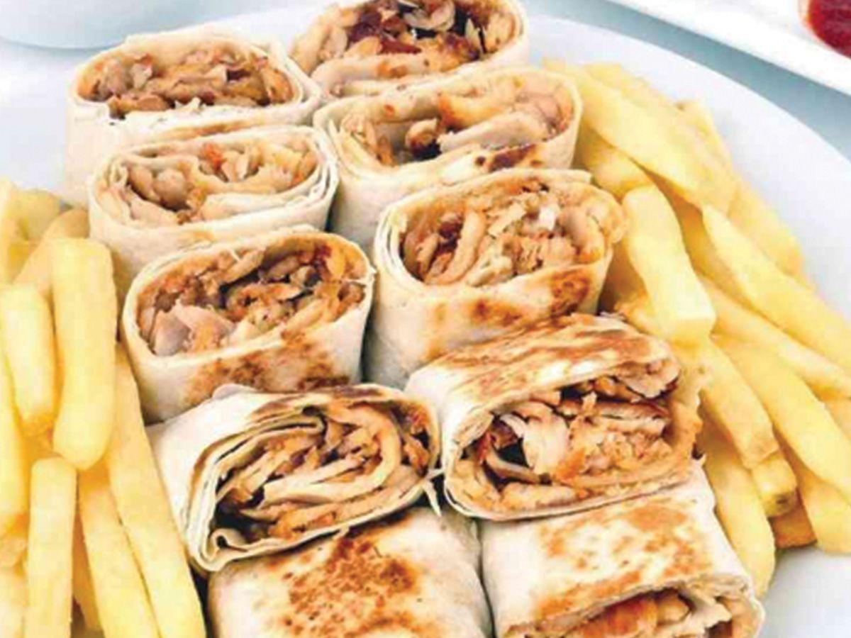 Extra chicken shawerma