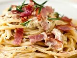 Pastrami Spaghetti Pasta