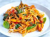 Vegetables Spaghetti Pasta