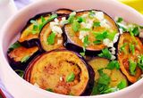 Eggplant with Vinegar and Garlic Salad