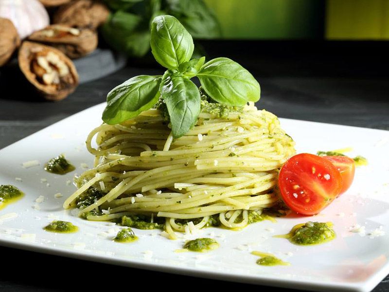 Al Pesto Pasta