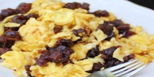 Egg and Basturma Sandwich