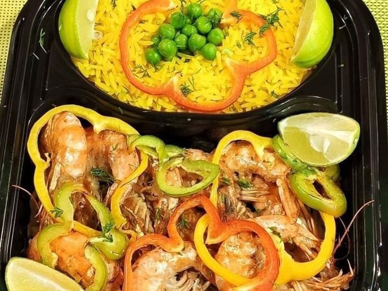 Grilled Shrimp Platter