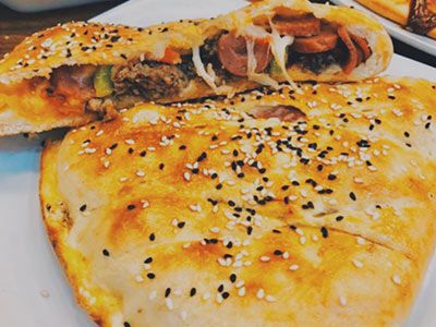 Chicken With Mozzarella Cheese Italian Hawawshi