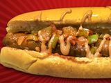 Oriental Sausage Sandwich