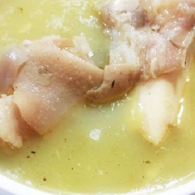 Soup With whole Knuckles