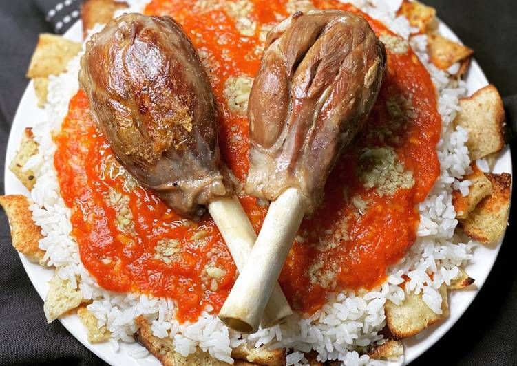 Fatteh with Shank