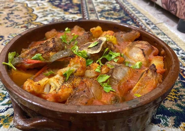Oxtail With Vegetables Bram