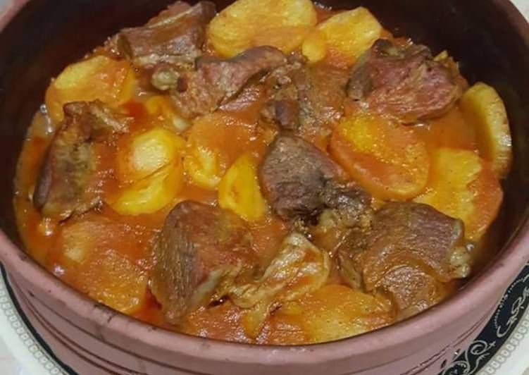 Potato With Meat Casserole