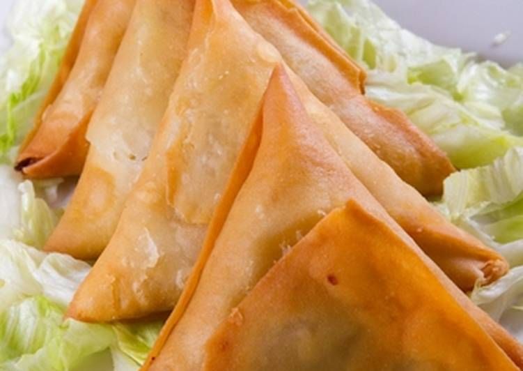 Meat And Cheese Sambousek