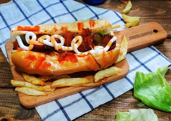 Hot Dog With Mozzarella