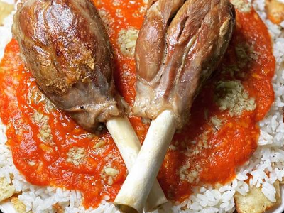 Mutton Shank Fatteh
