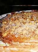 Raisin and coconut pie